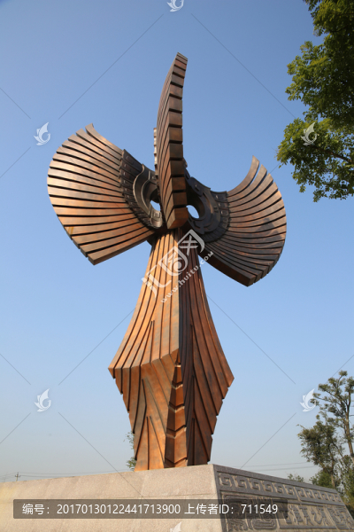 淮南古淮夷之源雕塑