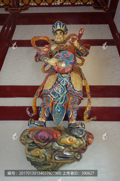 四大天王雕塑