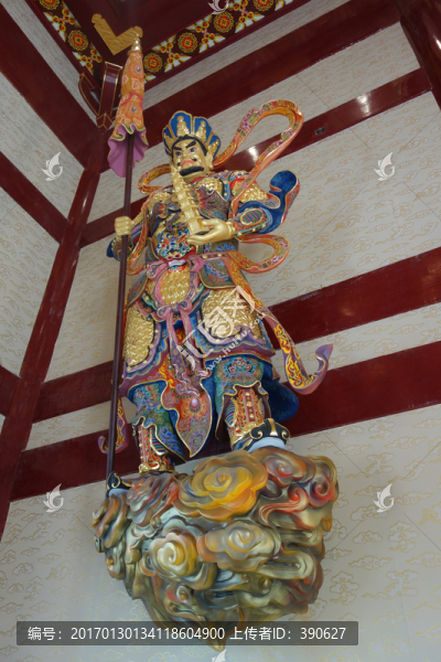 四大天王雕塑