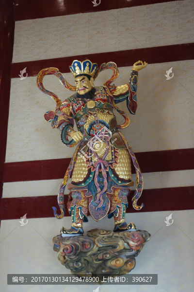 四大天王雕塑