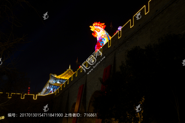 永寧門(mén),夜色