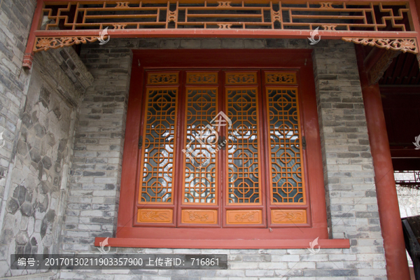 檻窗,小皮院清真寺