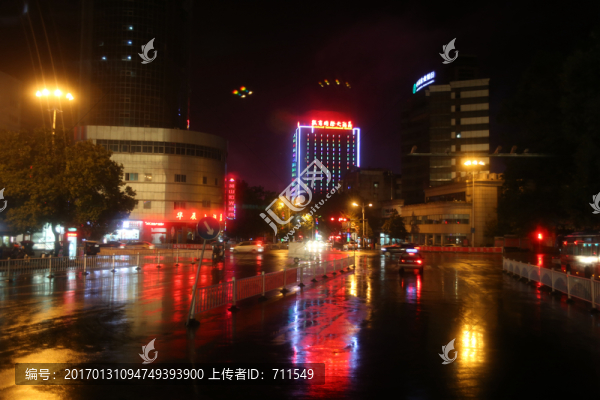 黃山市夜景