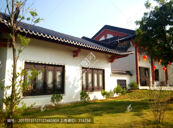 仿古建筑,窗花,屋檐,房檐