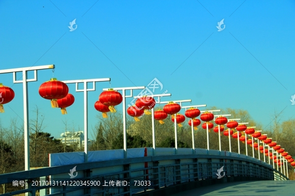 一排燈籠