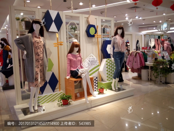 服裝模特展示