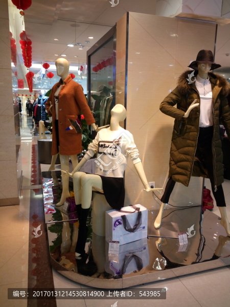 服裝店展示