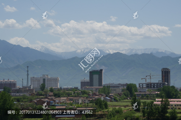 太白山,六月,積雪