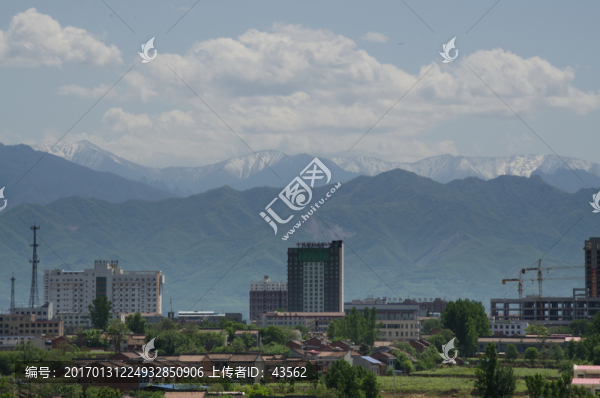 太白山,六月,積雪