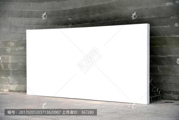 戶外空白展板