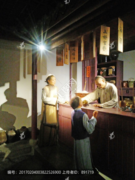 蠟像,老上海,酒館