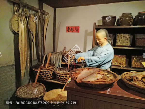 蠟像,老上海,臘貨店