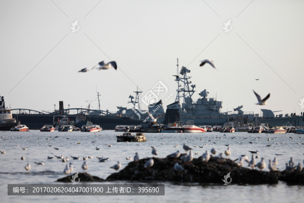 青島海軍博物館遠眺