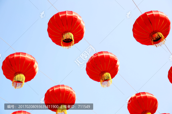 節(jié)日喜慶紅燈籠