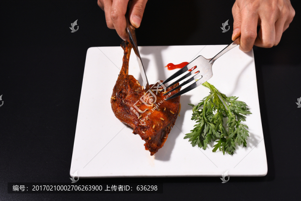 烤鴨腿