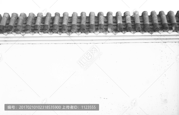 灰瓦白墻