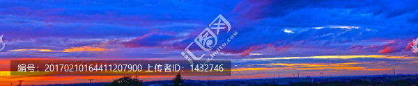 晚霞