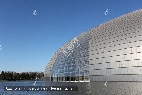 中國國家大劇院,建筑
