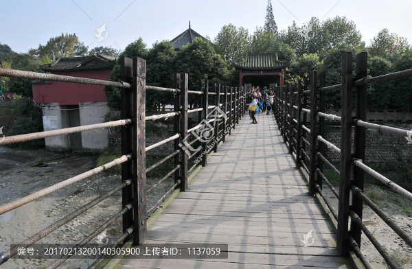 都江堰,安瀾索橋