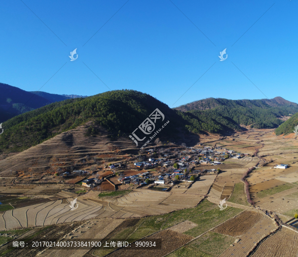 鄉(xiāng)村,山脈,云南