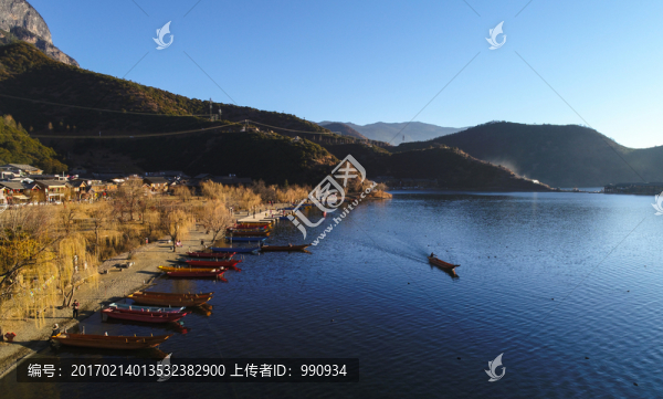瀘沽湖,航拍