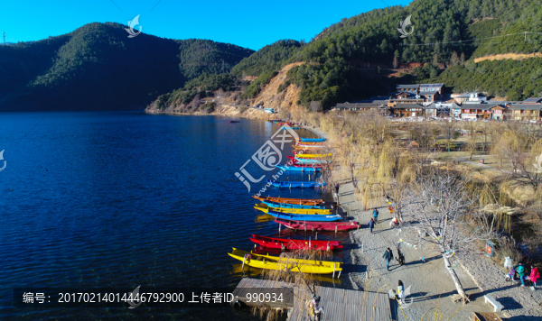 瀘沽湖,航拍