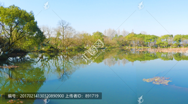 全景西湖風(fēng)光,杭州西湖全景