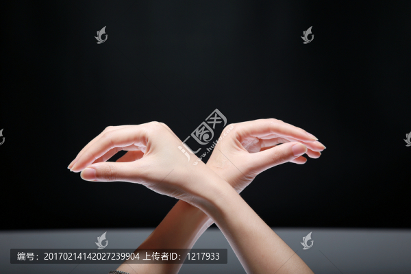 手勢手掌空鏡