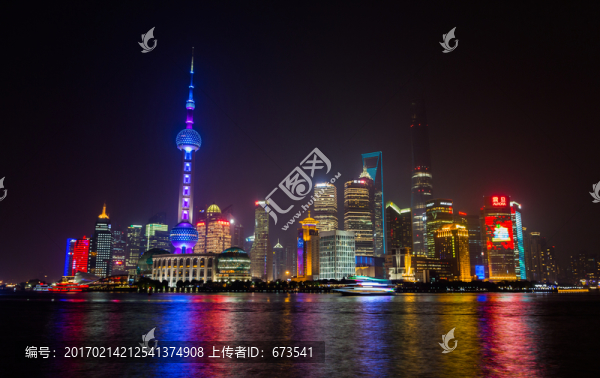 上海魔都夜色風(fēng)光攝影