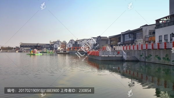 水邊建筑,徽派建筑