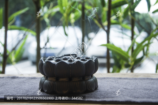 香爐青煙