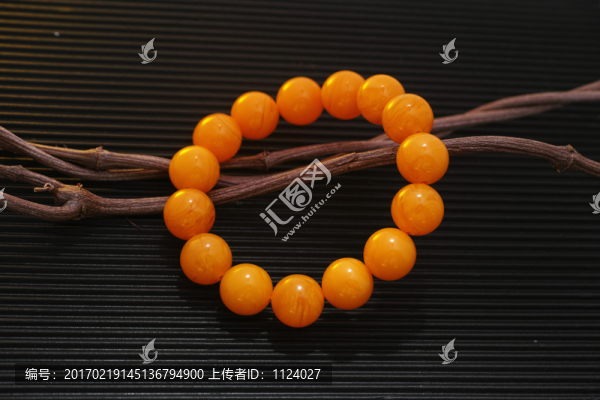 琥珀手串