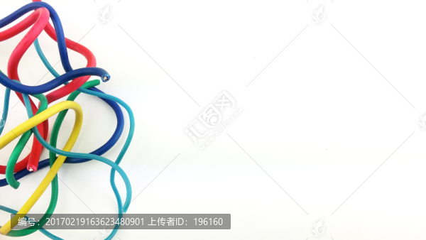彩色電線
