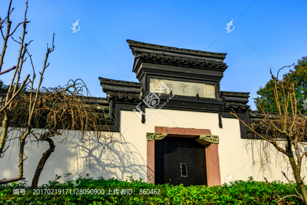 江南古宅圍墻,傳統(tǒng)建筑,古建筑
