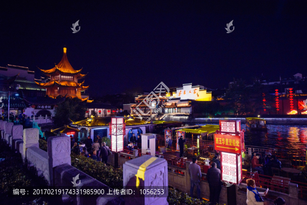 秦淮河夜景