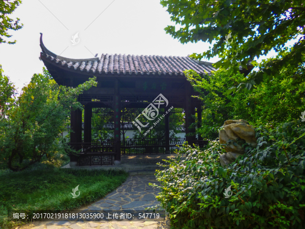 李商隱公園,霜月亭