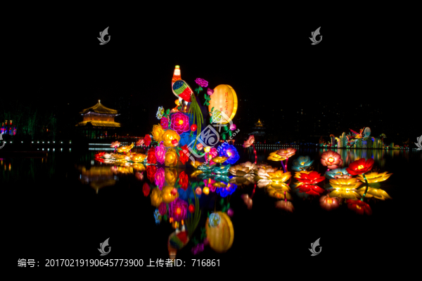 大唐芙蓉園新春燈會(huì),錦上添花