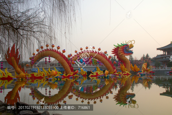 大唐芙蓉園,龍燈