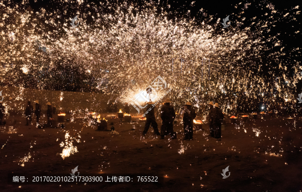 打鐵花