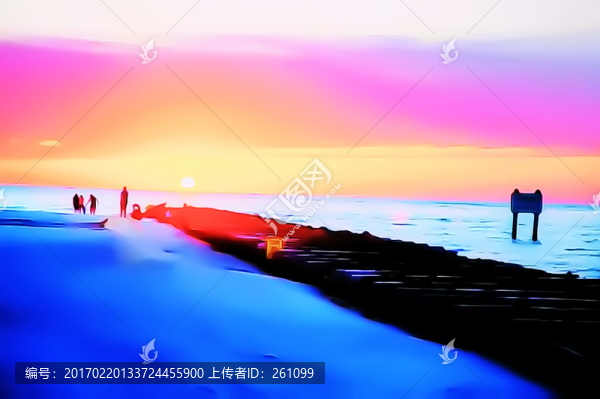 油畫,裝飾畫