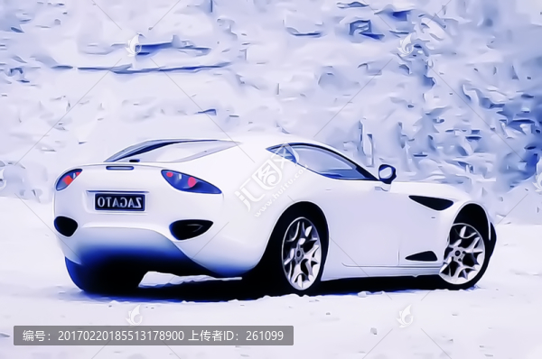 無框畫,油畫