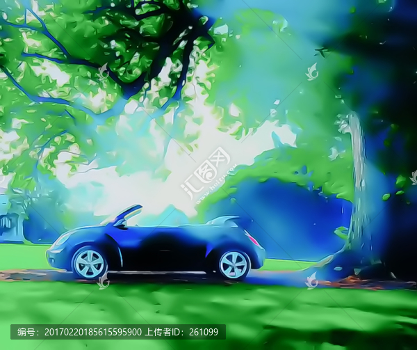 無框畫,油畫