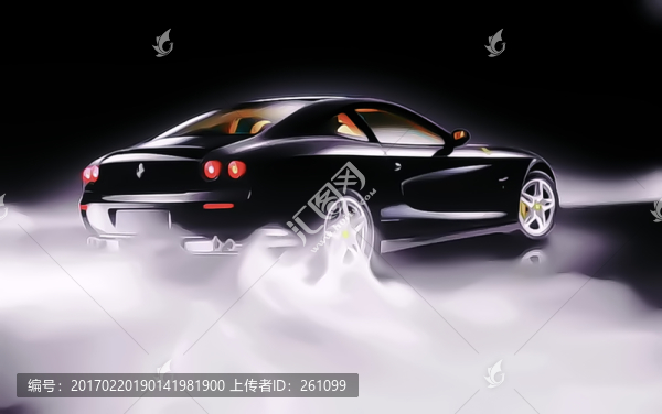 無框畫,油畫