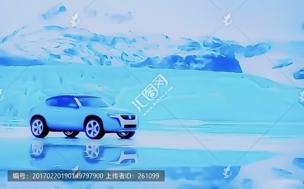 無框畫,油畫
