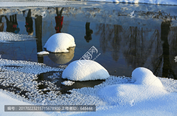 不凍河雪韻