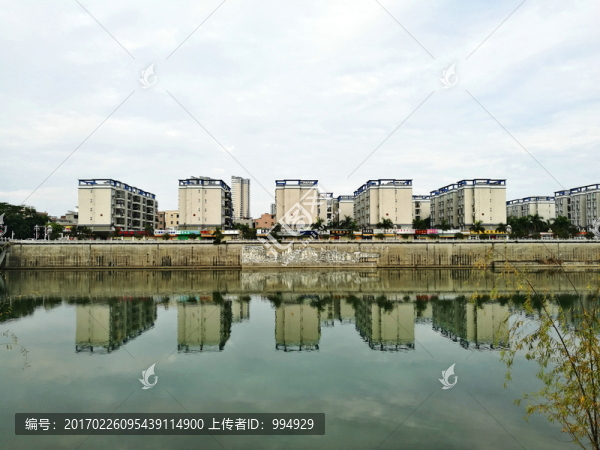陸河縣城,河邊大道風(fēng)景