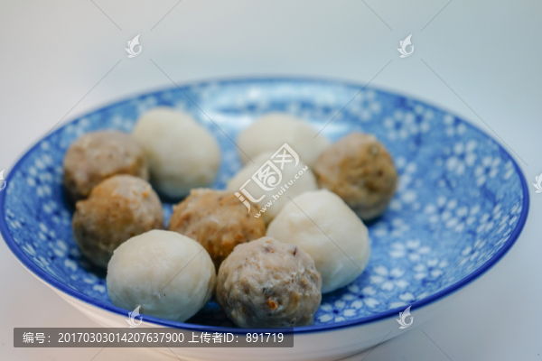 手打魚丸魚圓,牛丸湯,魚丸湯