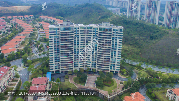 航拍惠州雅居樂白鷺湖