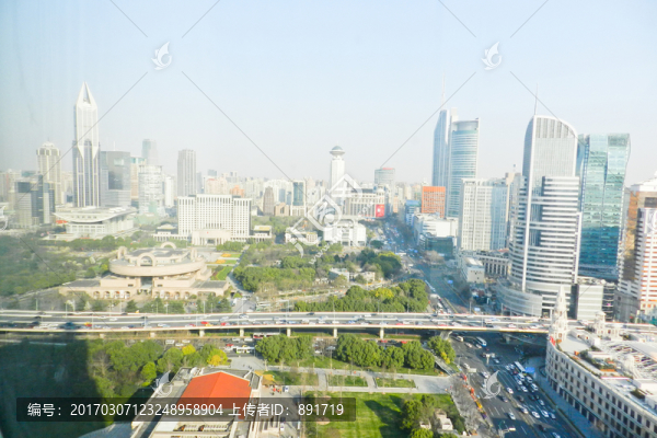 高樓大廈,延安高架