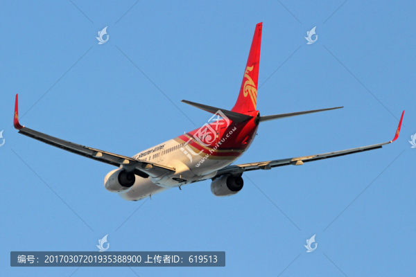 波音737飛機,起飛